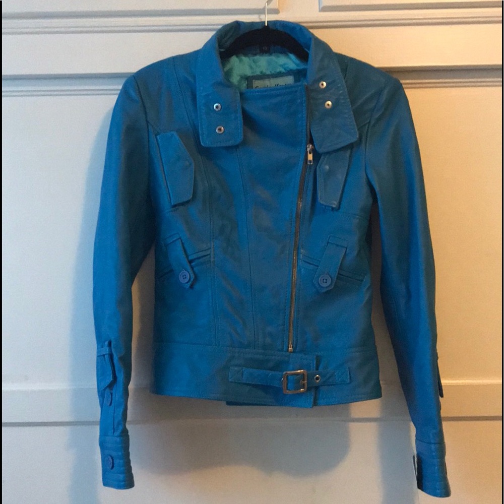 NWT Carrie Hoxton Genuine Real Leather Jacket